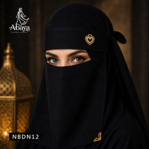 প্রিমিয়াম ব্ল্যাক নিকাব – NBDN12