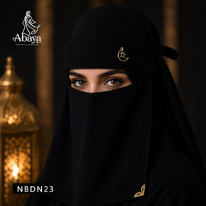 প্রিমিয়াম ব্ল্যাক নিকাব – NBDN23