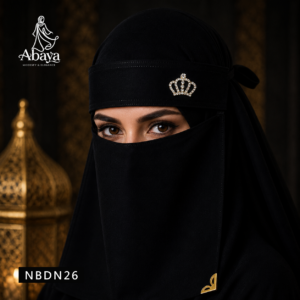 প্রিমিয়াম ব্ল্যাক নিকাব – NBDN26