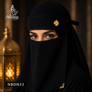 প্রিমিয়াম ব্ল্যাক নিকাব – NBDN33
