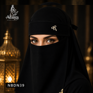 প্রিমিয়াম ব্ল্যাক নিকাব – NBDN39
